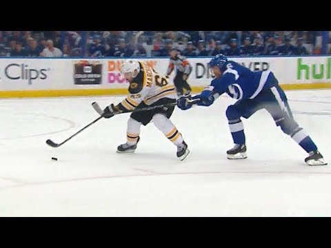 Blown call on Marchand breakaway in Tampa Game 2 4/30/18