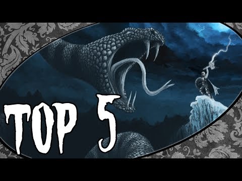 Top 5: Criaturas Assustadoras da Mitologia Nórdica - PARTE 1