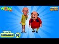 Motu Patlu Telugu 6 Episodes In 1 Hour 3D Animation For Kids 14