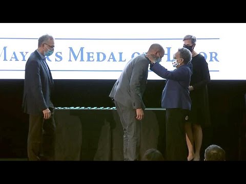 Rush Receives Mayor's Medal of Honor