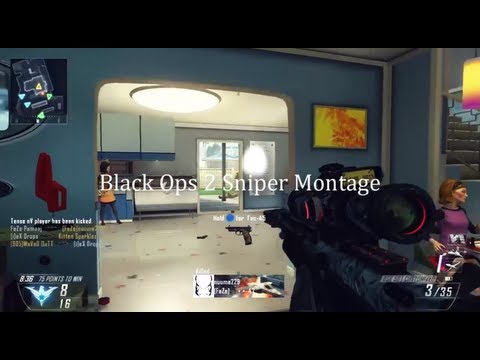 FaZe Pamaj: First Black Ops 2 Sniper Montage