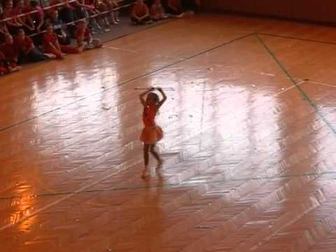 Mažoretky Elité Babies- Ája Konečná sólo 2011