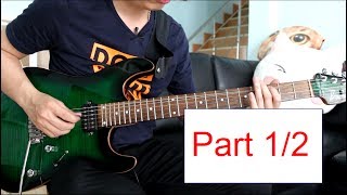 How to play : Morning Star - Vinnie Moore  Lesson Part 1/2 by Nut