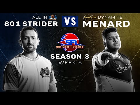 801 Strider (G) vs. MenaRD (Seth) - Bo3 - Street Fighter League Pro-US - Season 3 Week 5