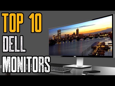 Showing Different Models of Dell Monitors