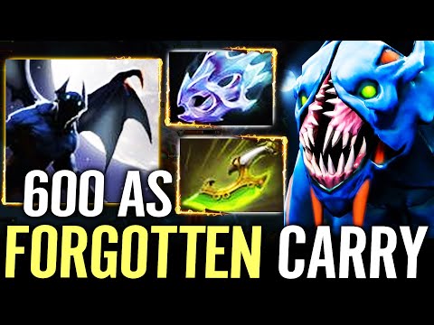 🔥 600AS Night Stalker 100% Forgotten Carry — Moonshard + Swift Blink Hunter in the Night Dota 2 Pro