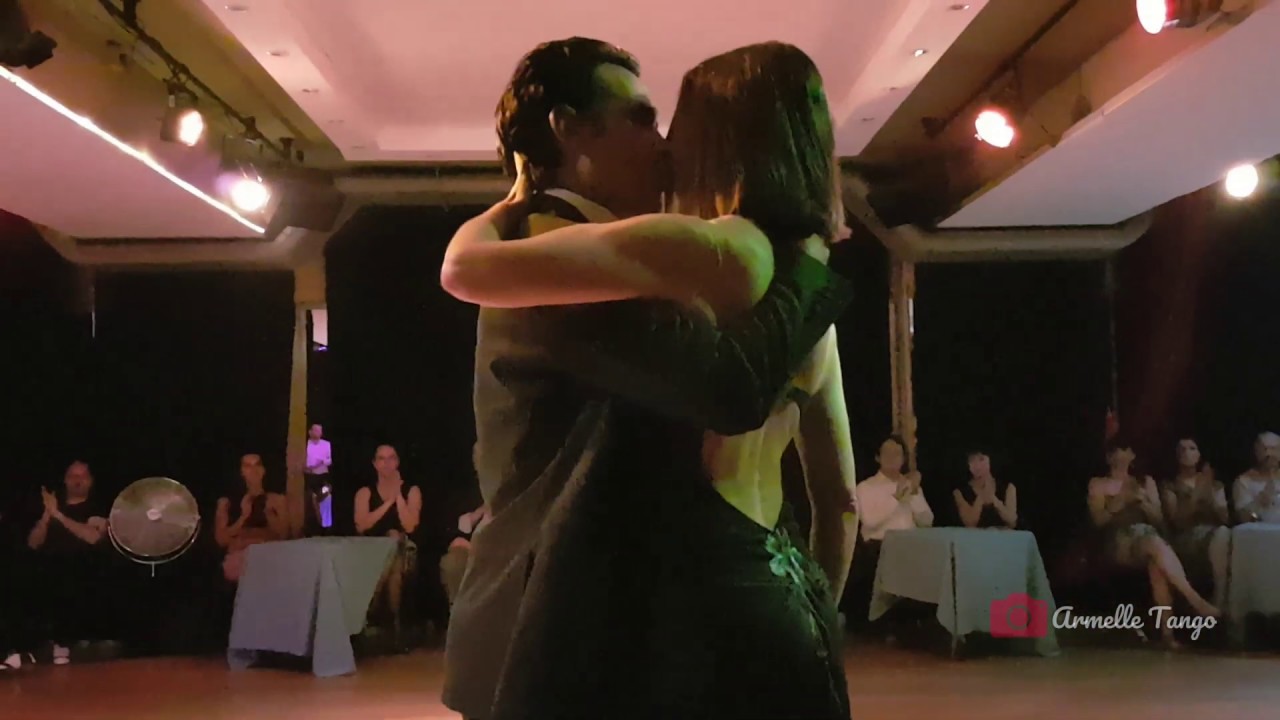 Claire & Dario Da Silva  ❤ @ Paris - Milonga El Colectivo -  Miedo  (Juan D'Arienzo)