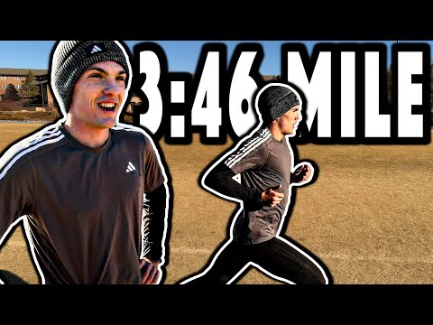 The Making Of A 3:46 Miler | Hobbs Kessler WORKOUT