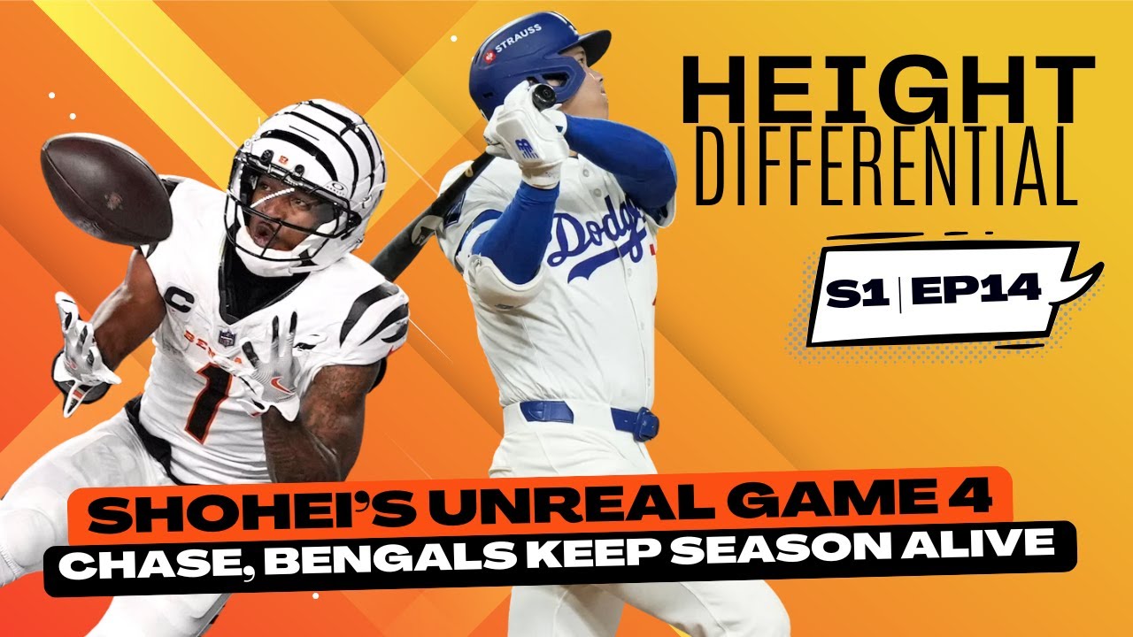Shohei's Unreal Game 4 & Chase, Bengals Keep Season Alive