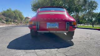 1971 Porsche 911 T-Engine Start Up 2