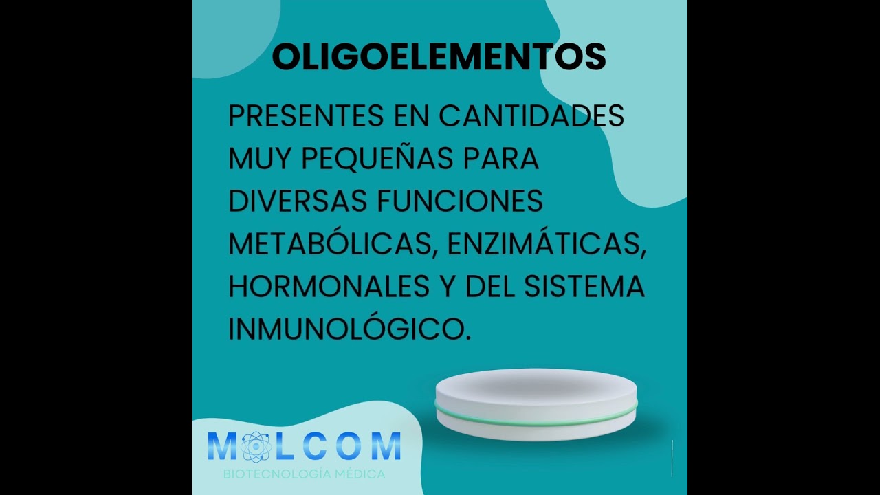Oligoelementos con voz