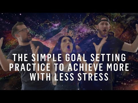 Setting Goals: Use This 2-Step Process To Achieve More With Less Stress