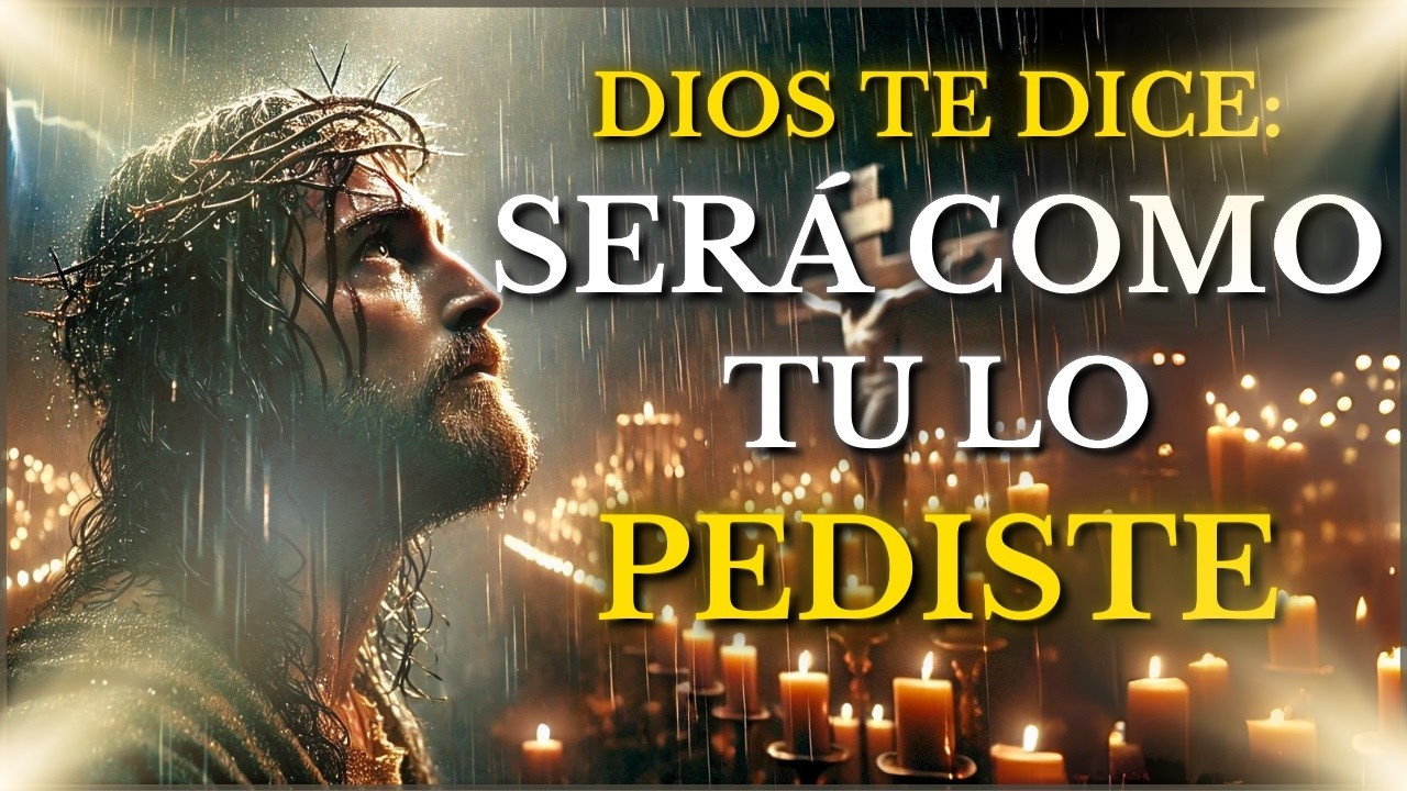 DIOS TE DICE HOY: PREPÁRATE para RECIBIR lo que HAS ORADO Asi es como DIOS TE DA lo que PIDES