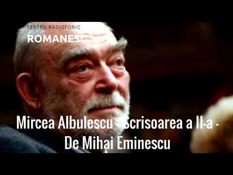 [Teatru Radiofonic] Mircea Albulescu - Scrisoarea a II-a de Mihai Eminescu