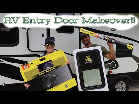 RV Entry Door Makeover!