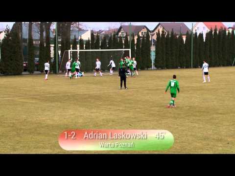 Skrót sparingu Legia II Warszawa-Warta Poznań.25.02.2015r.