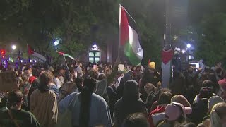George Washington students protest war in Gaza despite suspension warning | NBC4 Washington
