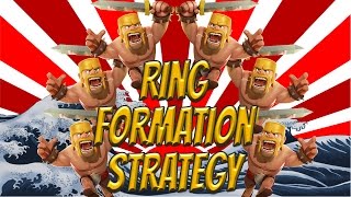 Clash of Clans - Perfect Ring Formation Attack Strategy