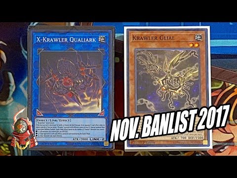 *YUGIOH* BEST! KRAWLER DECK PROFILE! NOVEMBER 6th 2017 BANLIST! FINALLY! EXPLAINED + TECHS!