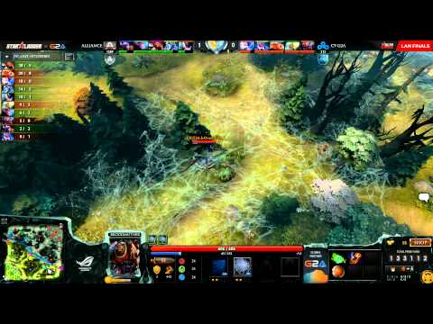 Cloud9 vs Alliance - Game 2 - (Starladder XII Lan Finals) - Zyori & syndereN