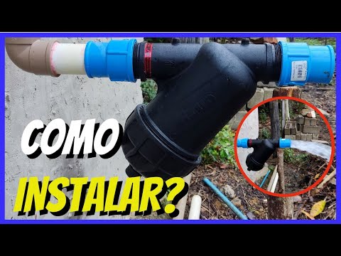 COMO INSTALAR FILTRO DE IRRIGAÇÃO? Qual posição correta?