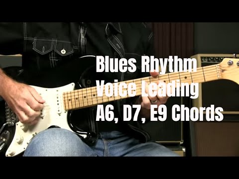 Blues Rhythm: Comping Using 6th, 7th, and 9th Chords For Voice Leading