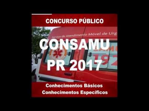 APOSTILA CONSAMU PR 2017 ENFERMEIRO + VÍDEO AULAS