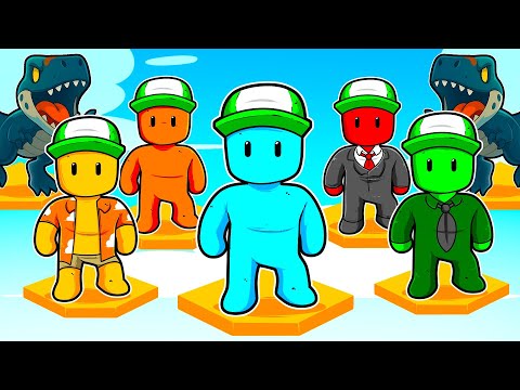 Turma do Problems de volta no Stumble Guys!