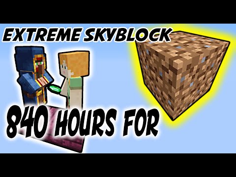 1 Month for FIRST Dirt Block? [ProtoSky] EXTREME Nether Skyblock Ep.9