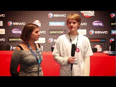 Paris Games Week 2012: Interview MiNiMaTh (ESWC 2k12)