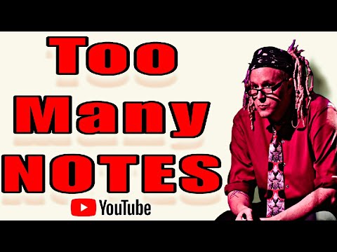 Too Many Notes !