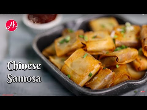 Chinese Pocket Samosa Recipe | Monsoon Special Pocket Samosa Recipe | Chef Aanal Kotak