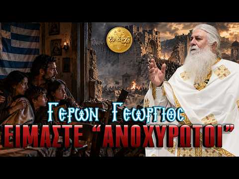 Γέρων Γεώργιος: ΕΙΜΑΣΤΕ "ΑΝΟΧΥΡΩΤΟΙ"...