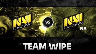 Team Wipe by Na'Vi vs Na'Vi.NA @ The Summit