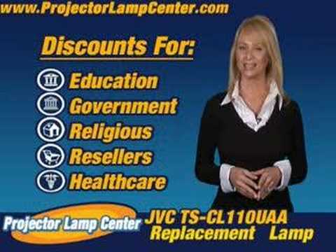 JVC TS-CL110UAA Replacement Lamp