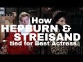 How Barbra Streisand and Katharine Hepburn Tied for Best Actress