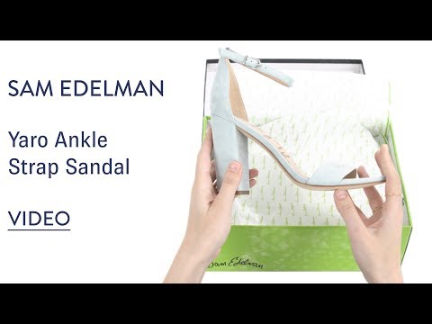 Sam Edelman Yaro Ankle Strap Sandal | Shoes.com