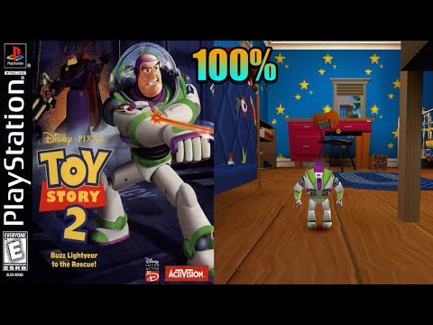 Toy Story 2: Buzz Lightyear to the Rescue [31] 100% PS1 Longplay