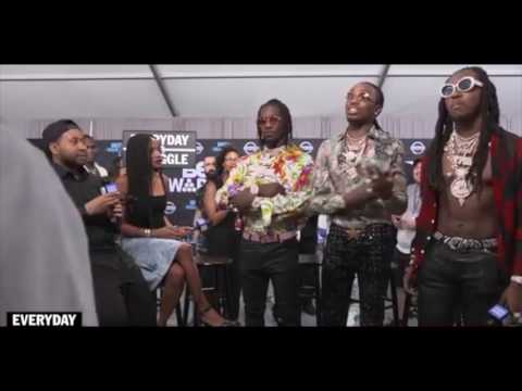 Almost fight Between Migos, Joe Budden, and DJ Akademiks during interview