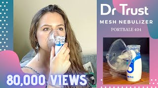 Dr Trust MESH Portable Ultrasonic Nebulizer 404