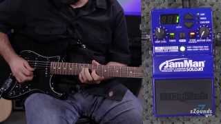 Video thumbnail for zZounds.com: DigiTech JMSXT JamMan Solo XT Stereo Looper by zZounds
