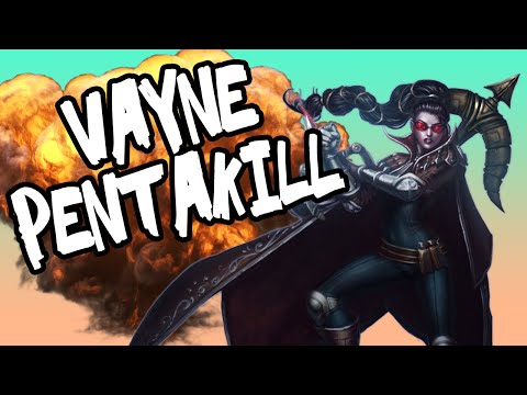 ¡Vayne pentakill EASY!