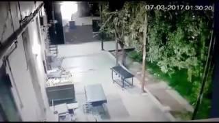 Ghost cought on CCTV cam 2AM out side mortuary word
