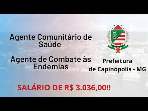 Prefeitura de Capinópolis - MG - Agente de Combate às Endemias e Agente Comunitário de Saúde - Elo