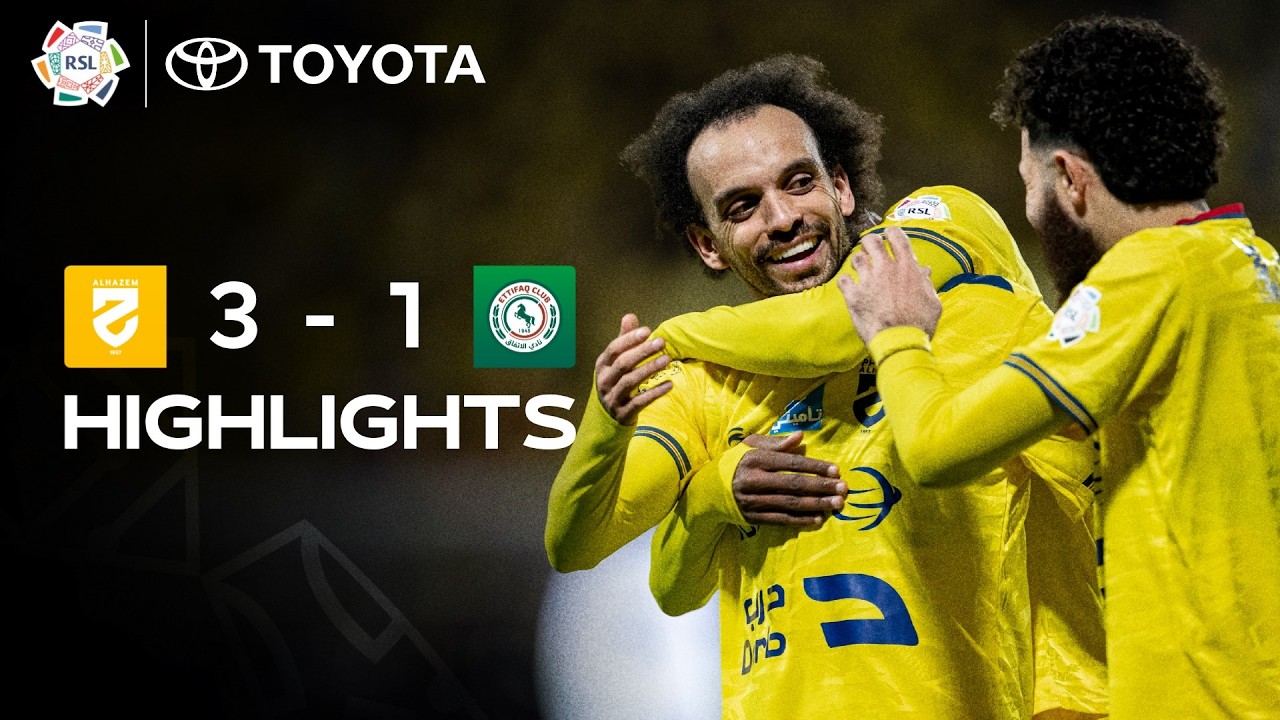 Al Hazem vs Al Ettifaq Highlights