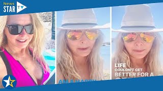 Carol Vorderman, 61, wows as she showcases ageless beauty in plunging monochrome bikini