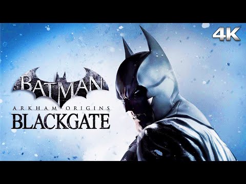 BATMAN: ARKHAM ORIGINS BLACKGATE All Cutscenes (Full Game Movie) 4K 60FPS Ultra HD