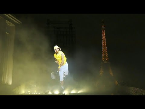 Tennis: a tribute to Rafael Nadal on a giant screen in central Paris | AFP