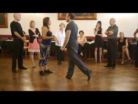 Unterricht in der Milonga Nuevo Chiqué (Buenos Aires)