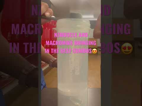 MACROMIKE Water Protein Is A MUSTTT!!!!💪💗